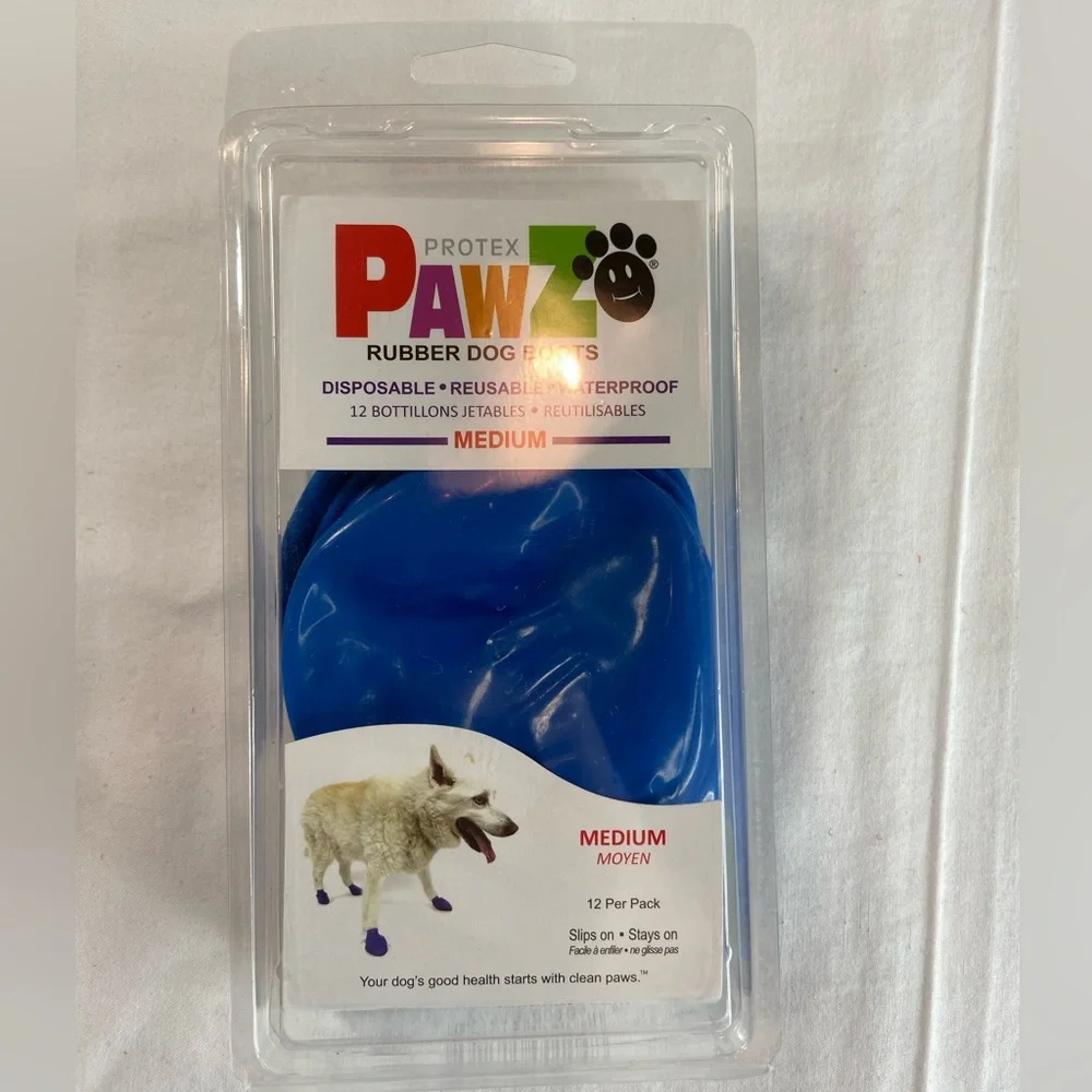 Pawz Protex Rubber Dog Boots‎ Size Medium